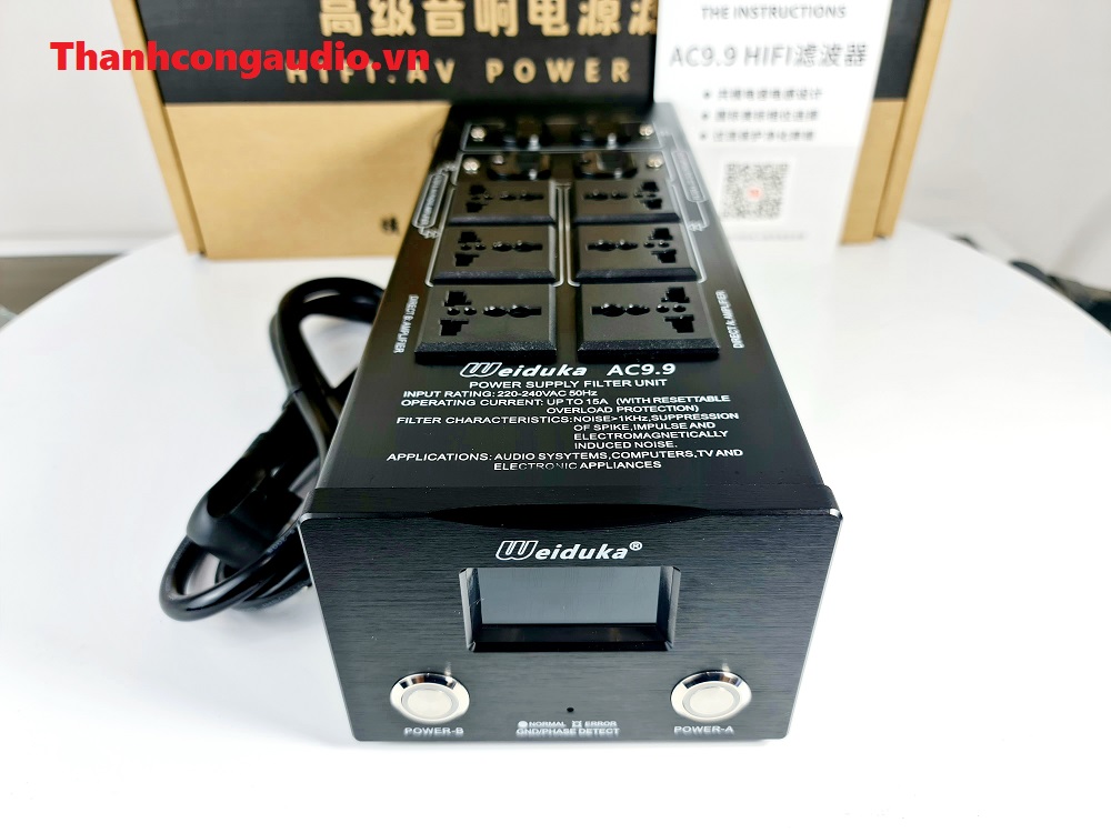 Bộ Lọc sạch nguồn điện WEIDUKA AC9.9
