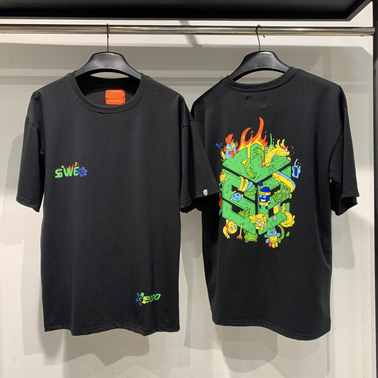 ÁO THUN SWE CUBE DOODLE TEE 2020 || Hany Shop