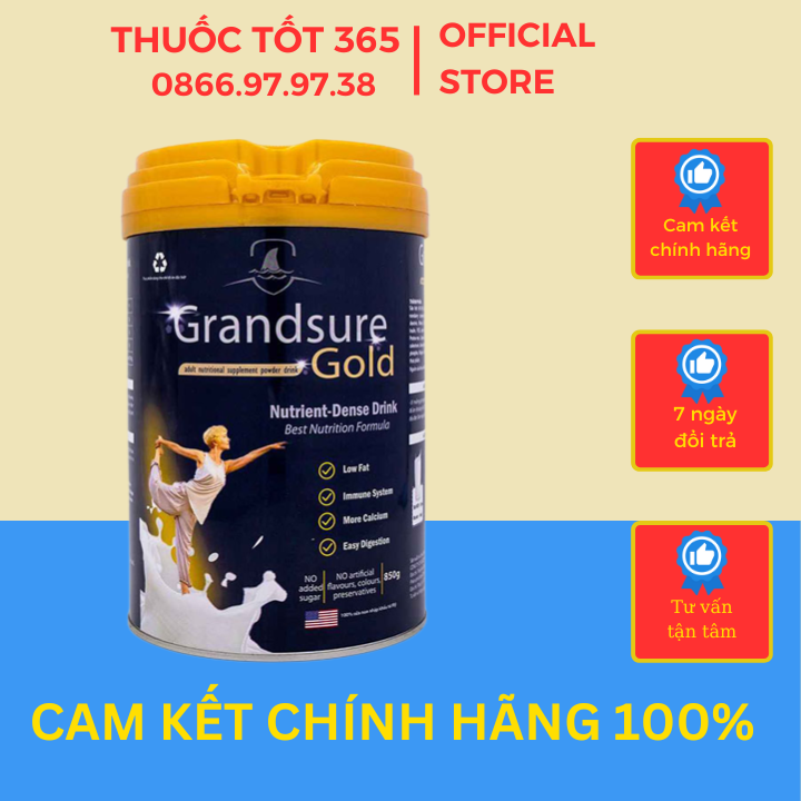 Sữa Grandsure gold 850gr sữa non grand sure gold sữa non xương khớp
