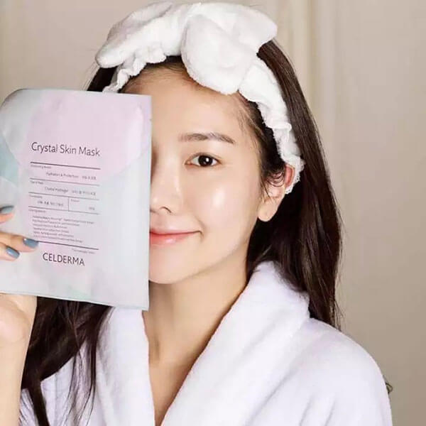Mặt nạ thạch sinh học Celderma Ninetalks Hydrogel Mask