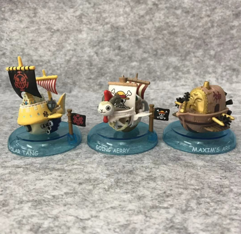Mô hình one Piece 6 tàu chiến One Piece