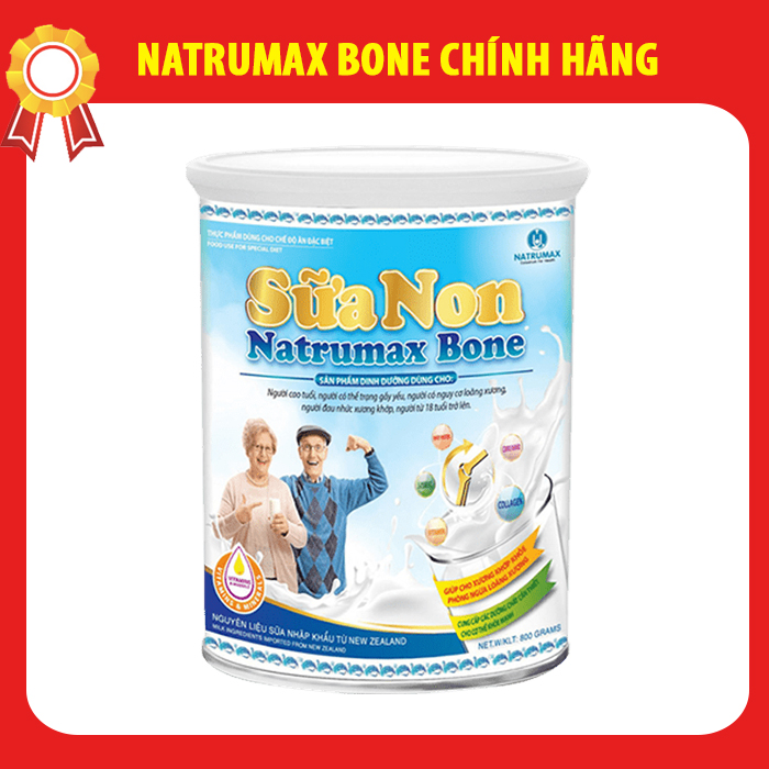 Sữa non Natrumax Bone 800gr chính hãng Date lô mới