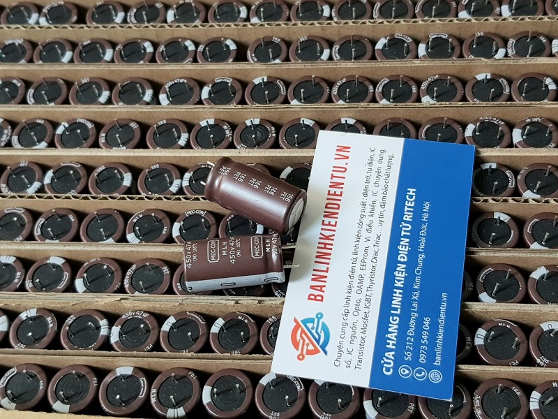 [Combo 5 chiếc] Tụ hóa 47uF 450V MEC-CON 16×31.5mm