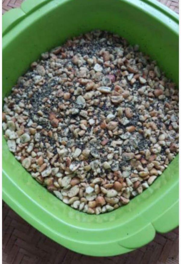 500g muối lạc vừng thơm ngon (Lạc đỏ vừng đen)
