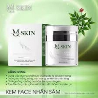 Kem face nhân sâm dưỡng trắng Mq skin