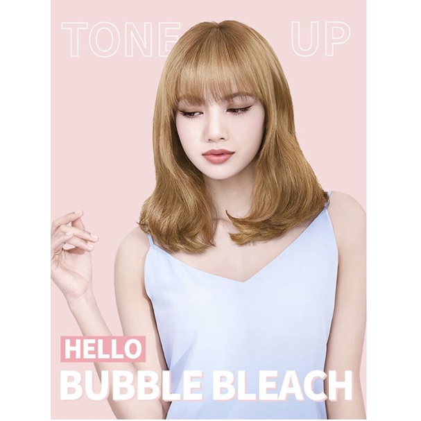 THUỐC TẨY TÓC HELLO BUBBLE TONE UP DẠNG BỌT BIỂN MISE EN SCENE