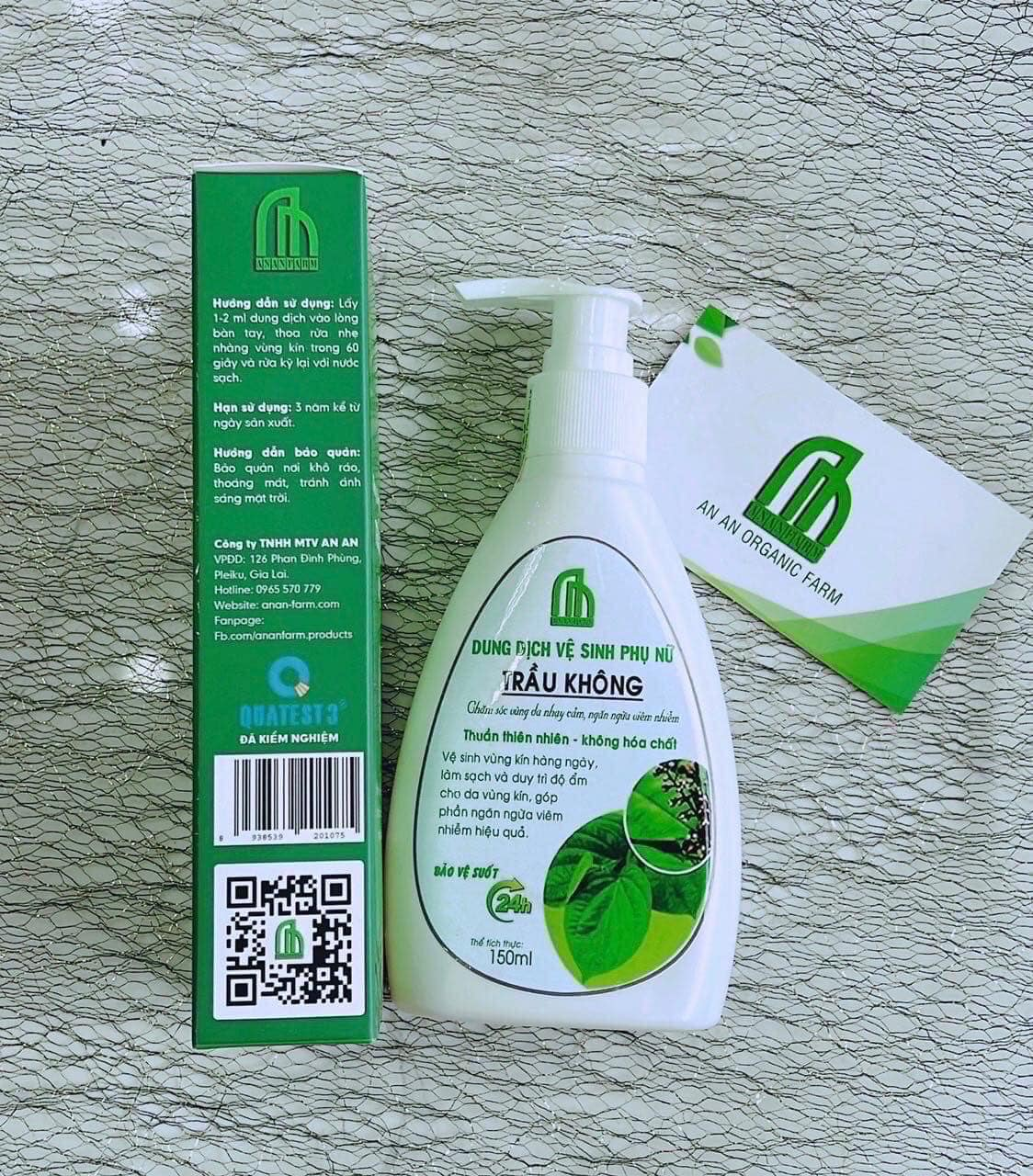 Dung Dịch Vệ Sinh Phụ Nữ Trầu Không