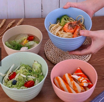 Tô nhựa lúa mạch 13cm 15 cm 17 cm