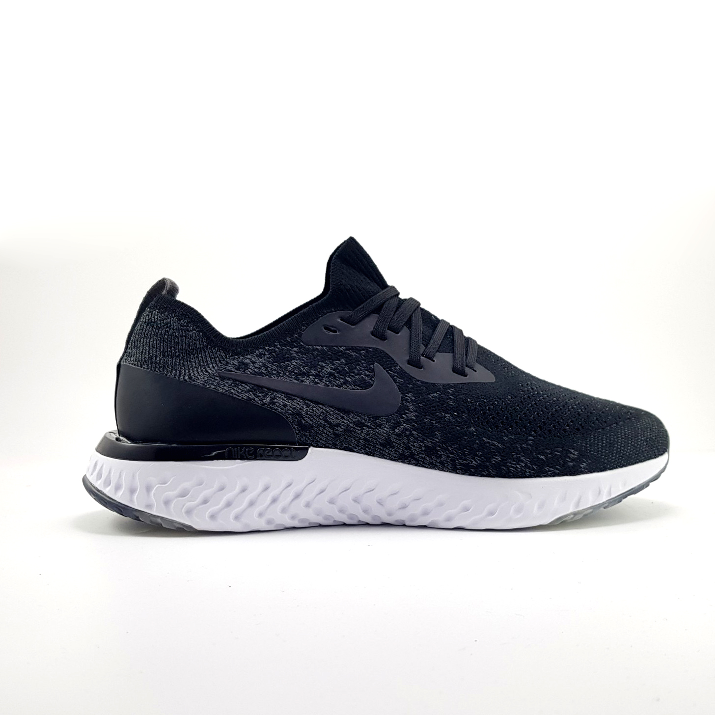 Giày Sneaker Epic React Flyknit Black White