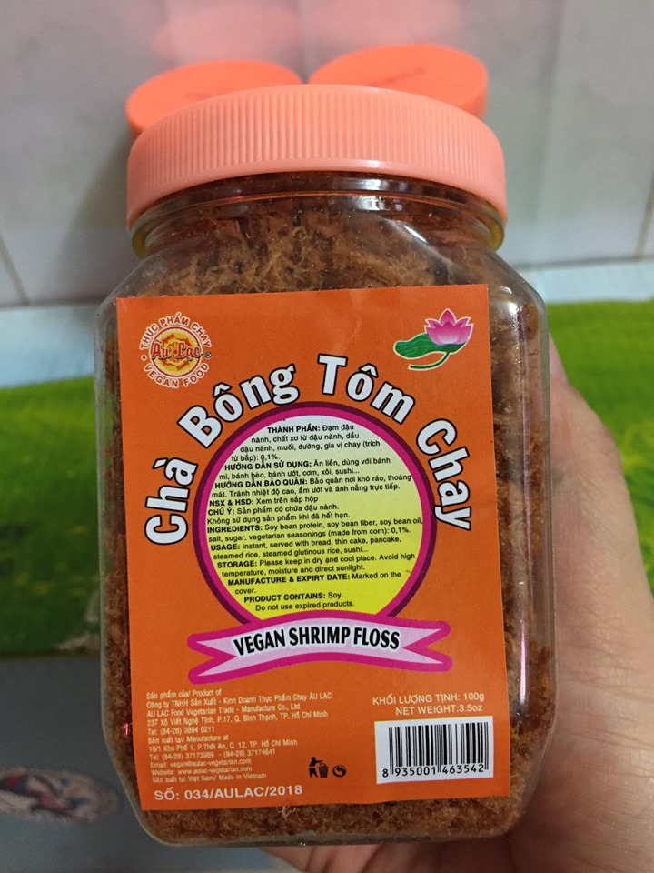Chà Bông Tôm Chay - Hủ 100g