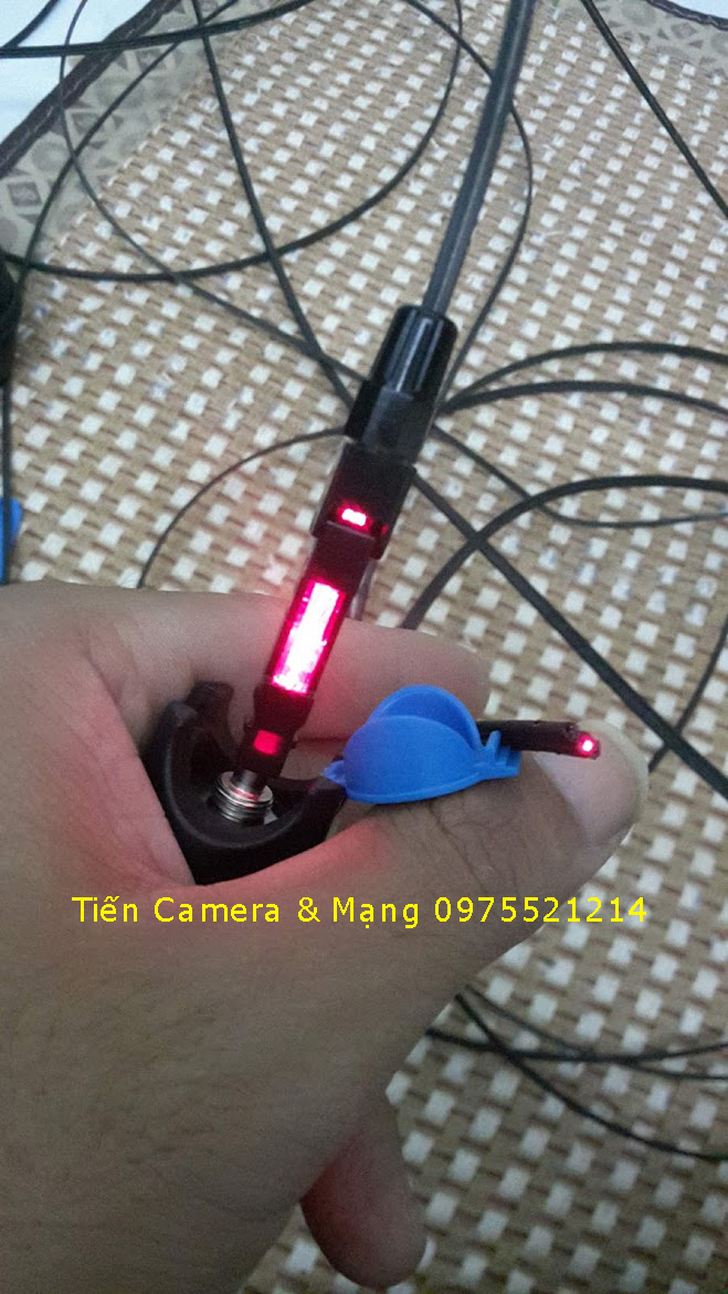 400 m Dây Cáp Quang Bấm Sẵn 2 Đầu, 1 FO