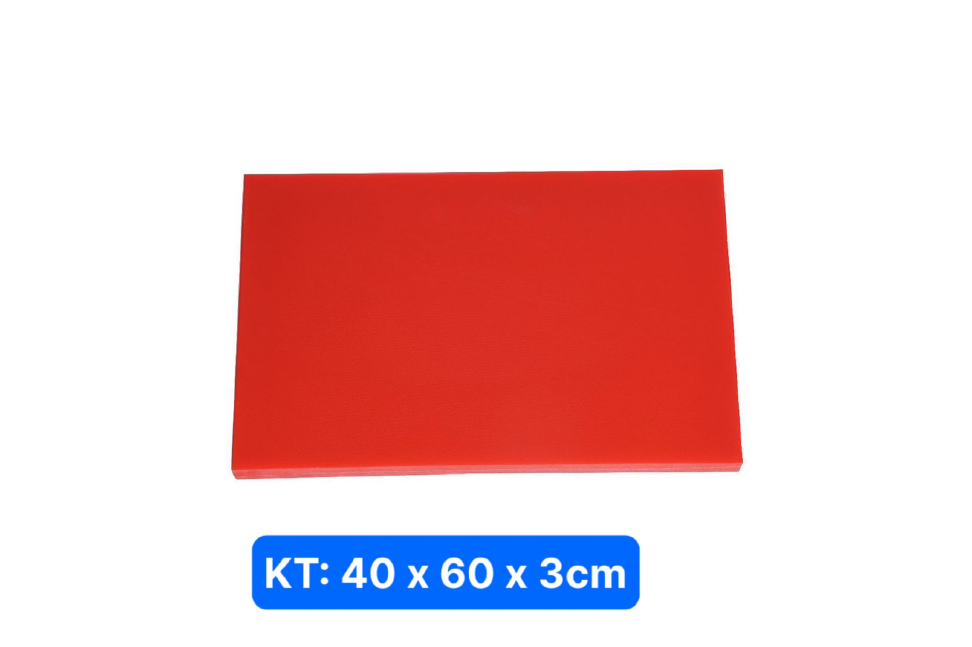 Thớt Nhựa PE Công Nghiệp 5 Màu Lựa Chọn [ KT: 40cm x 60cm x2cm ; 40cm x 60cm x 3cm ]