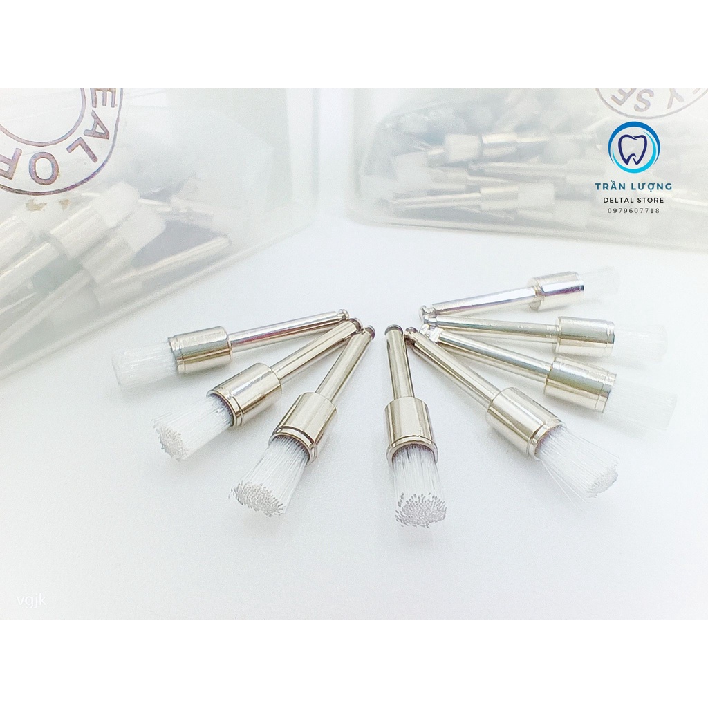 Chổi cước đánh bóng răng Nha Khoa -Hộp 100 Chiếc