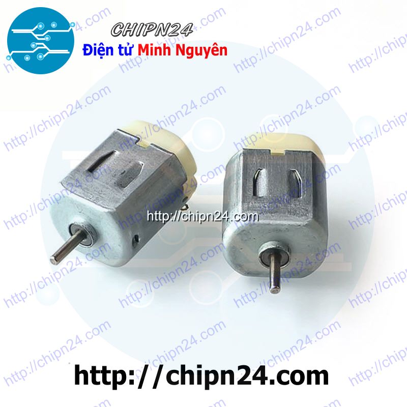 [2 cái] (H141) Động cơ Mini dẹt 3-6V 130