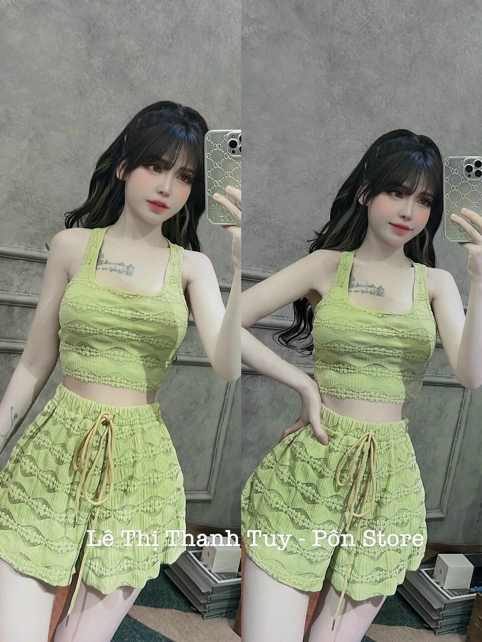Sét bộ ren hàng quảng châu cao cấp.