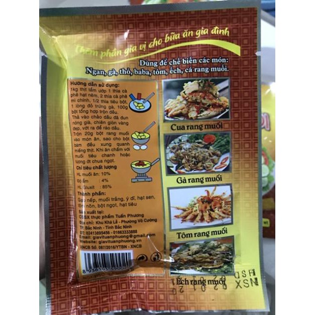 Bột Gà Rang Muối Tuấn Phương 45g