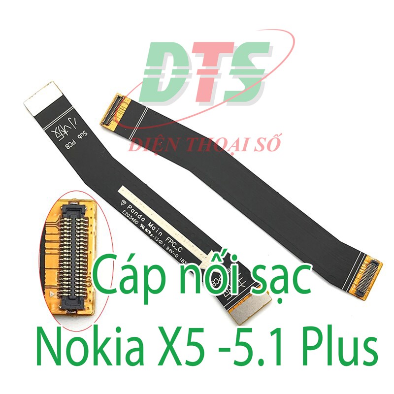 Cáp nối sạc Nokia 5.1 plus