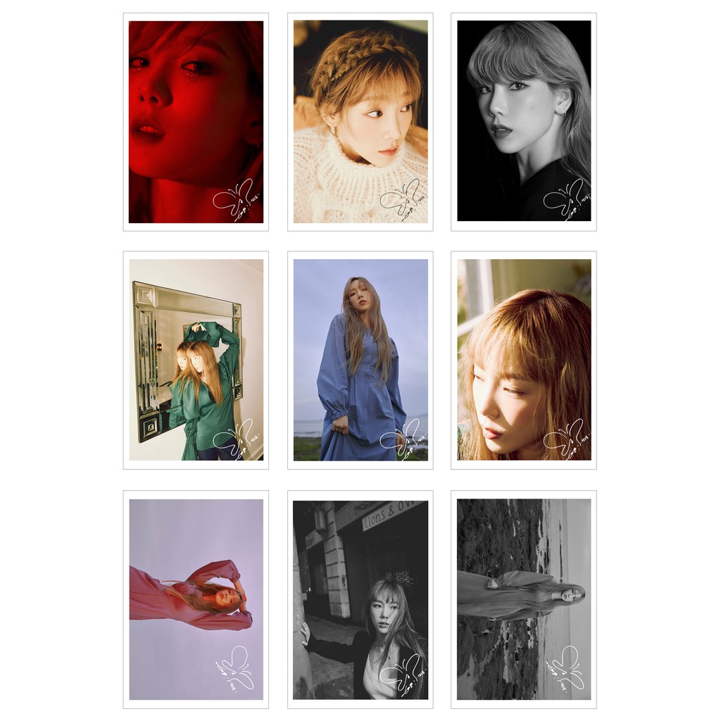 Lomo Card Ảnh TAEYEON - PURPOSE ( 36 ảnh có chữ ký)