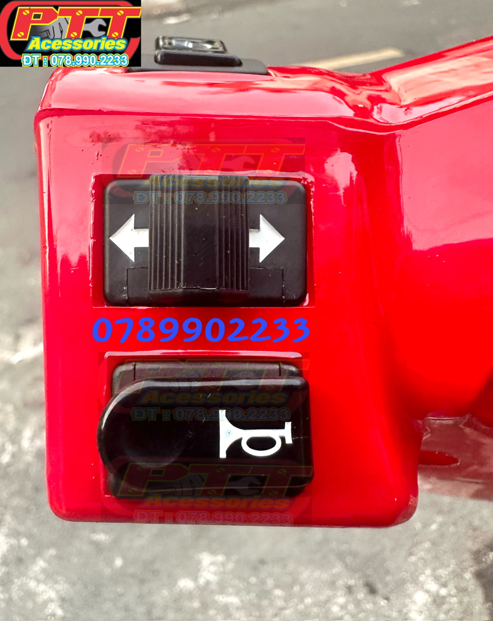 BỘ NÚT CÔNG TẮC XE MAX 3 ( TRUNG QUỐC ) CÙM CÔNG TẮC LIỀN