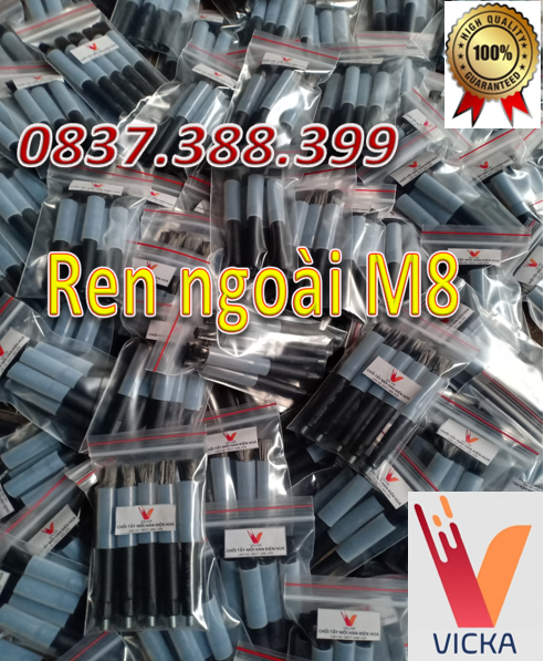 [HCM]Chổi tẩy mối hàn Inox điện hóa(REN NGOÀI M8)