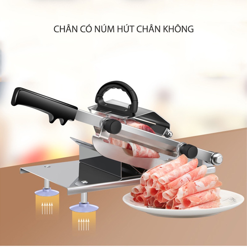 Dao Thái Thịt Đông Lạnh, Máy Cắt Thịt Đa Năng ( Ảnh Thật)