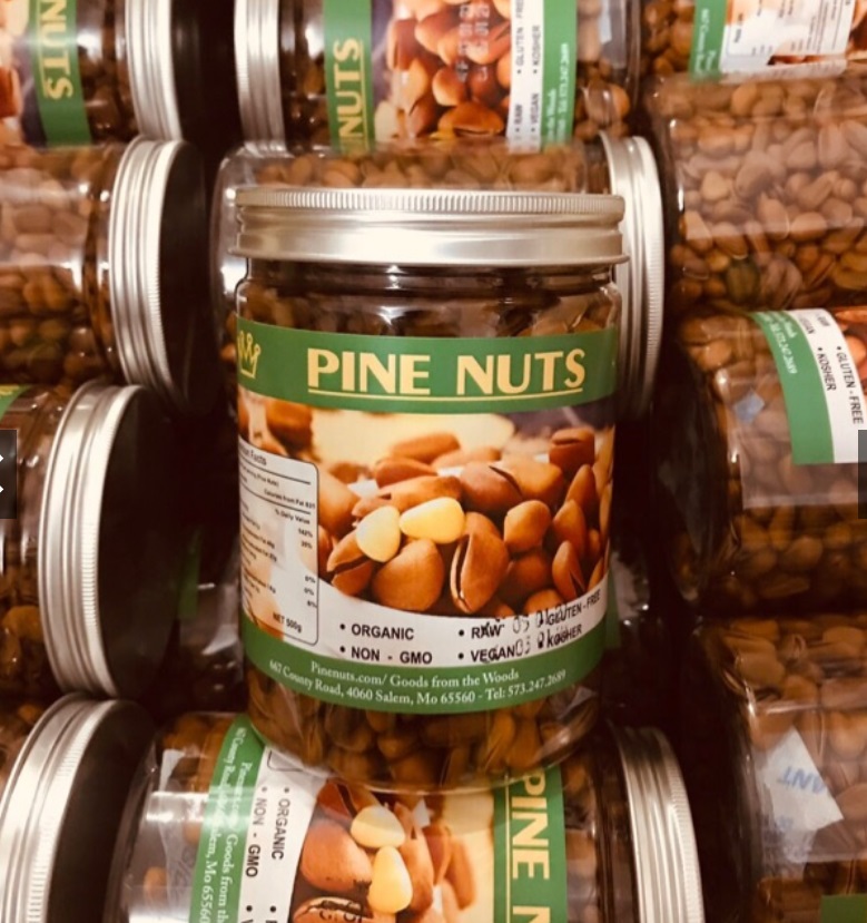 Hạt thông Mỹ 500g ngon