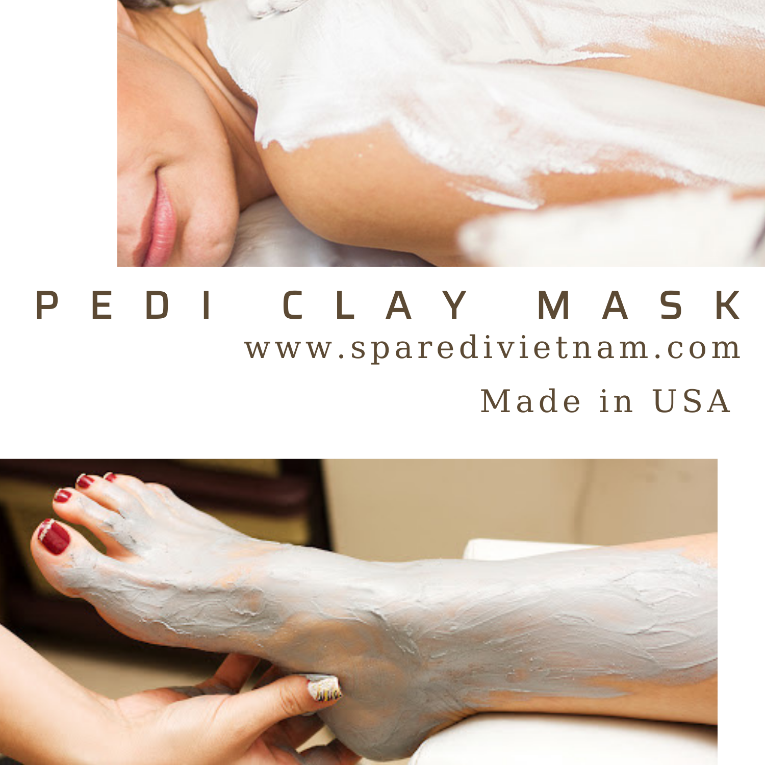 Mặt nạ đất sét Pedi Clay Mask mùi Cam 474 ml