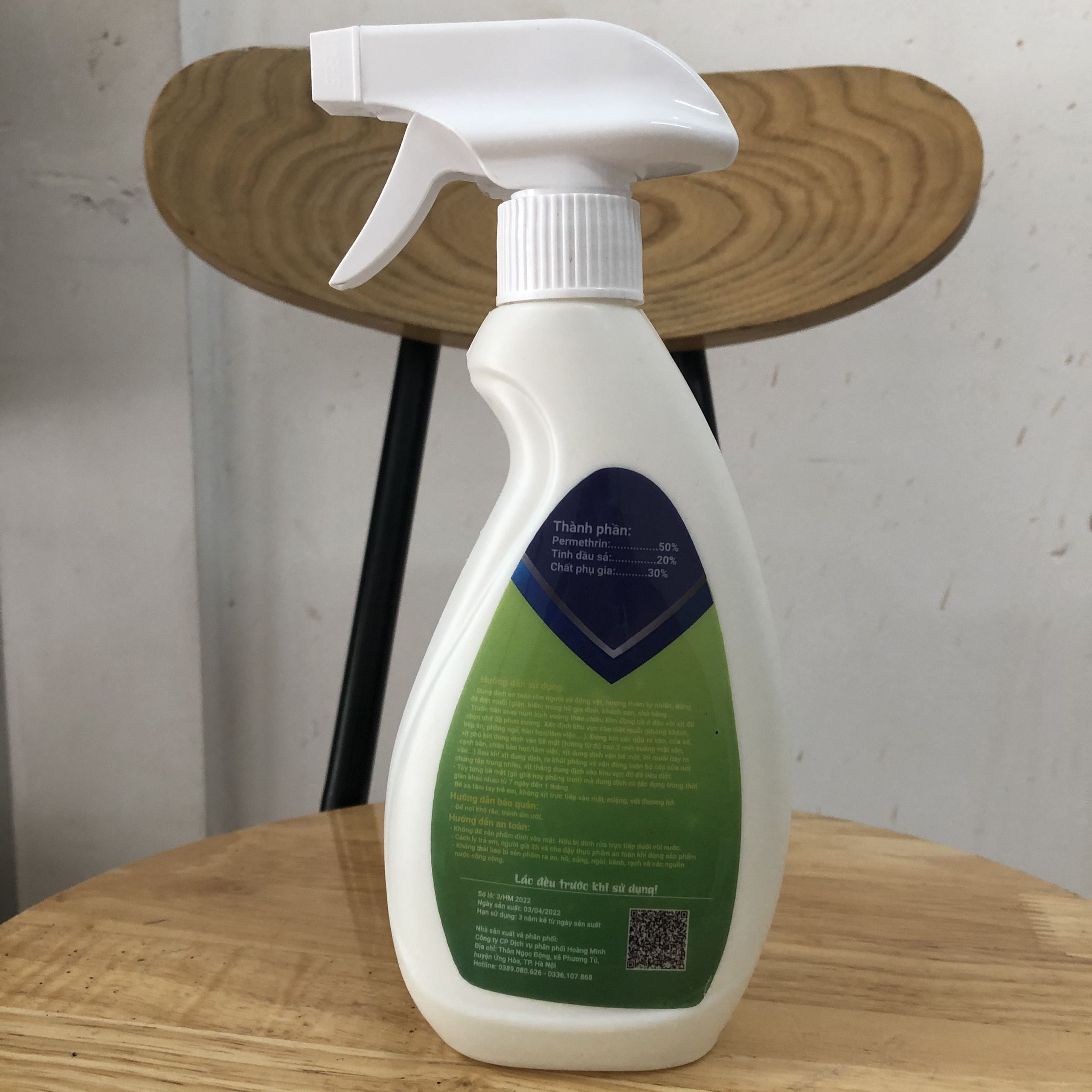 thuốc diệt muỗi cao cấp HM 350ml