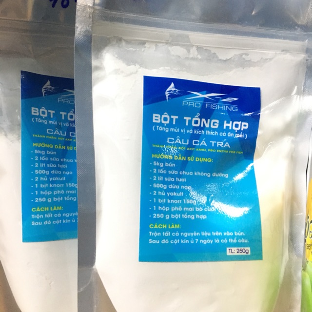 Bột Tống hợp Ủ Mồi Câu Cá Tra