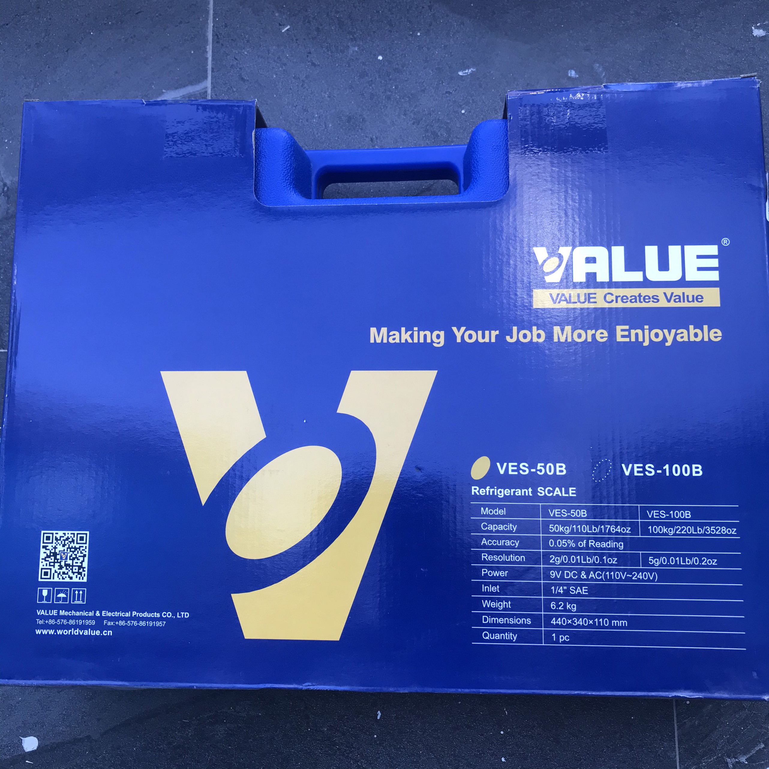 Bàn Cân Nạp Gas Tự Động VALUE Model VES- 50B