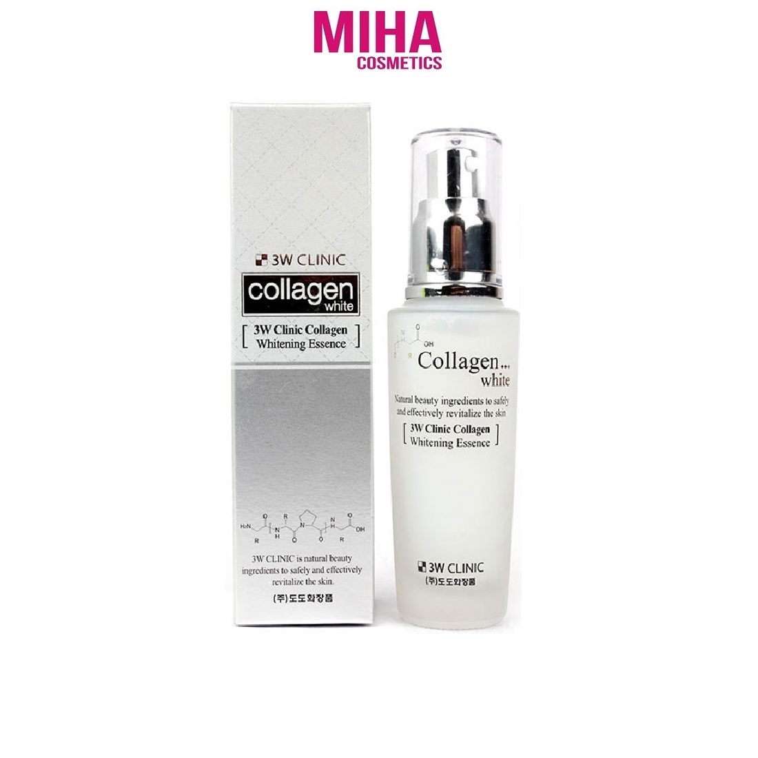 Tinh Chất Serum Dưỡng Trắng Da 3W CLINIC Collagen 50ml Hàn Quốc