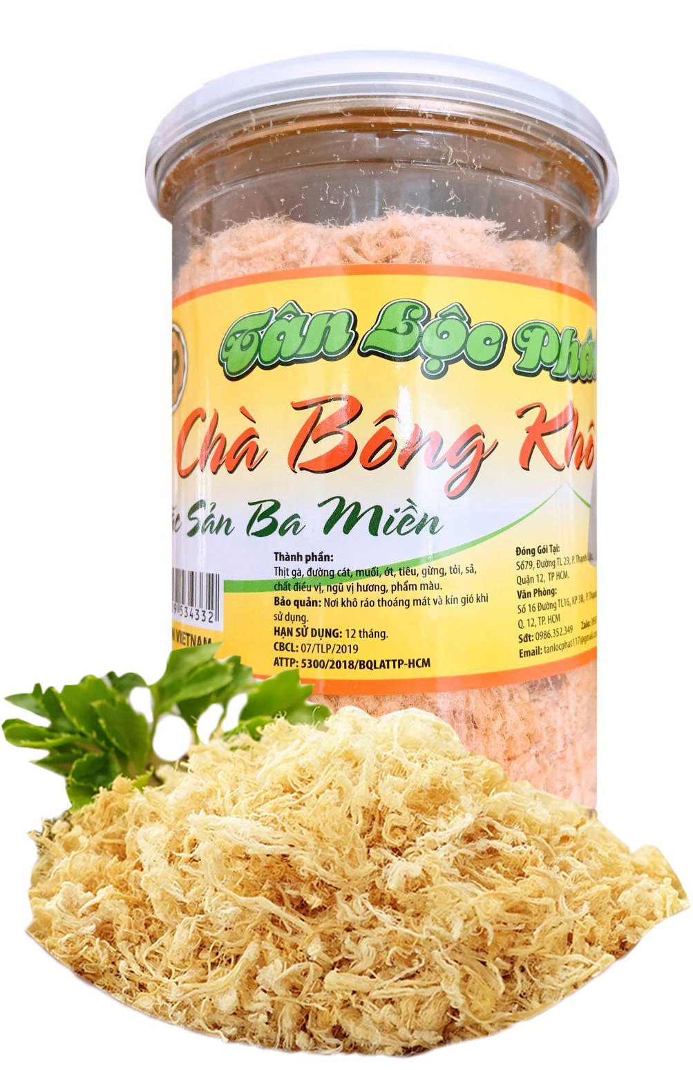 CHÀ BÔNG GÀ TÂN LỘC PHÁT - HŨ 150G