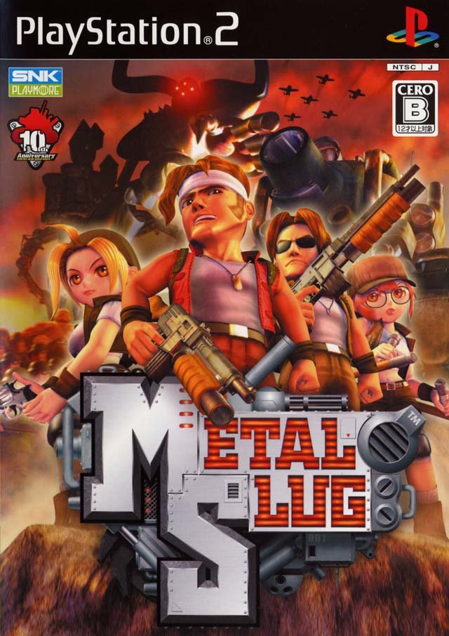 Game ps2 metal slug