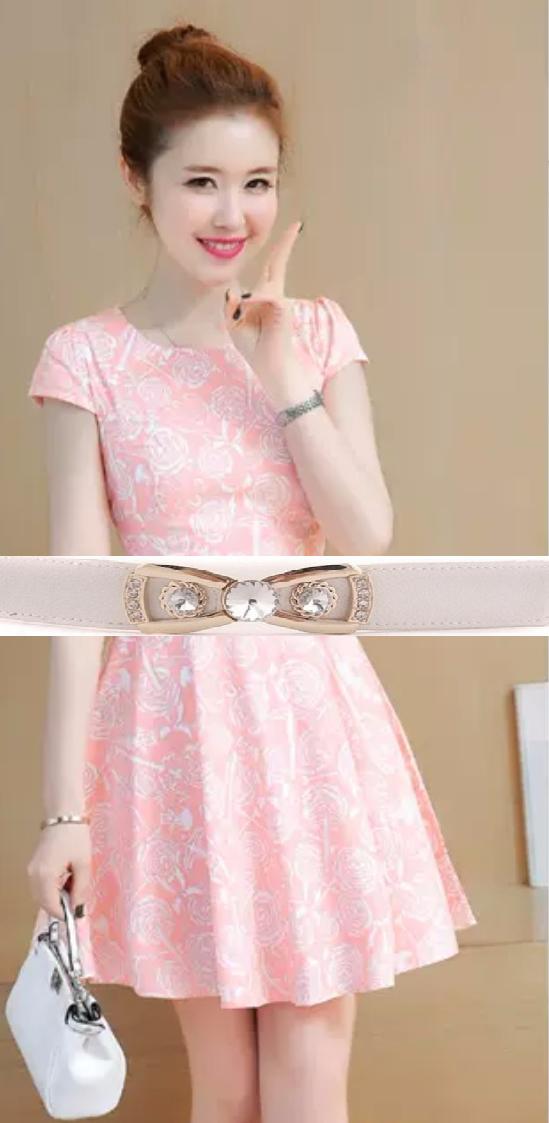 [HCM]Thắt lưng nữ đẹp bead 2cm