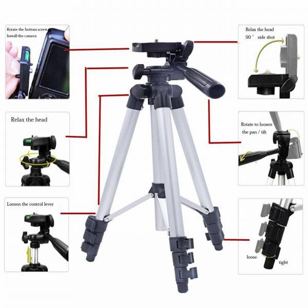 Giá đỡ điện thoại 3 chân Tripod TF3110