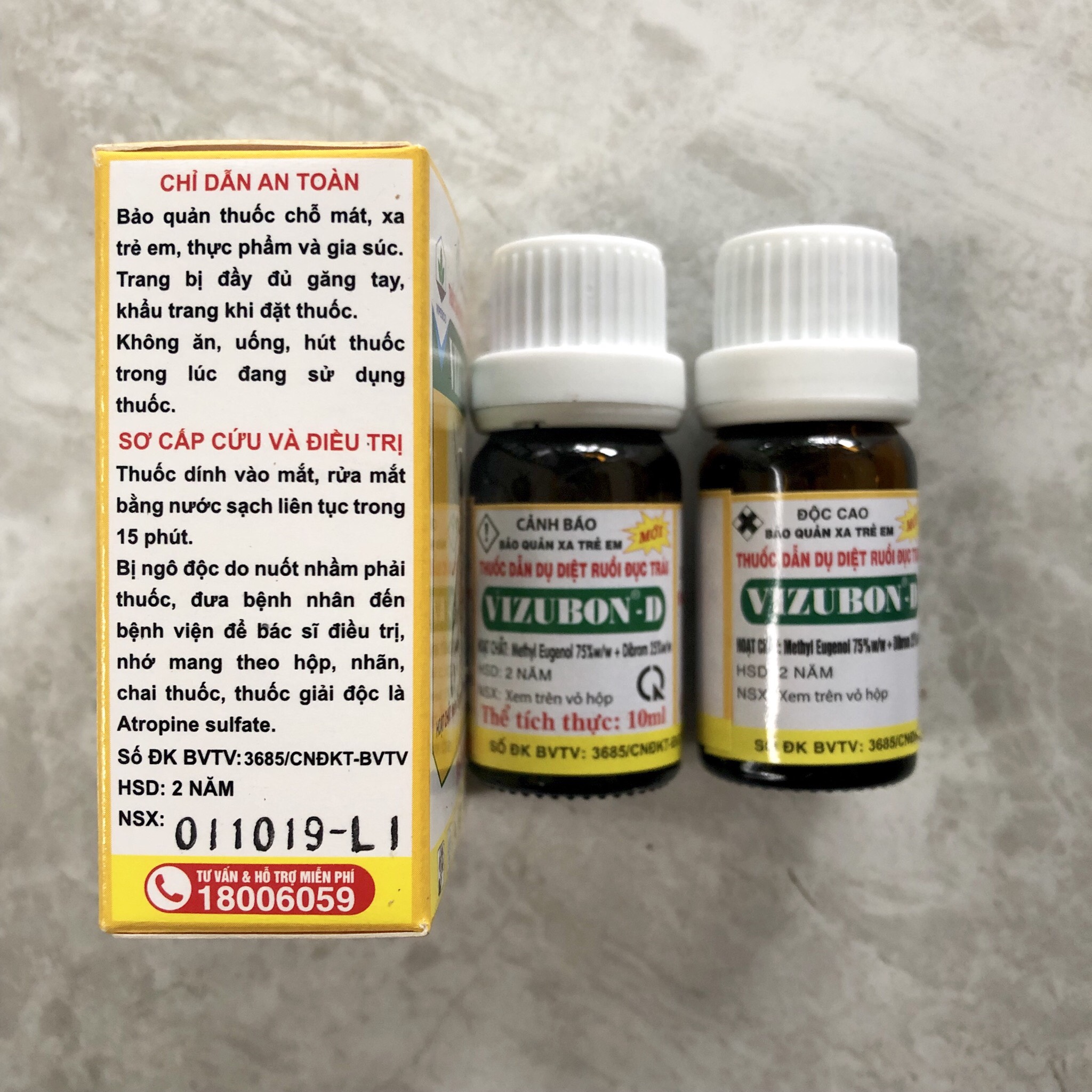 Dẫn dụ diệt ruồi Vizubon D 10ml