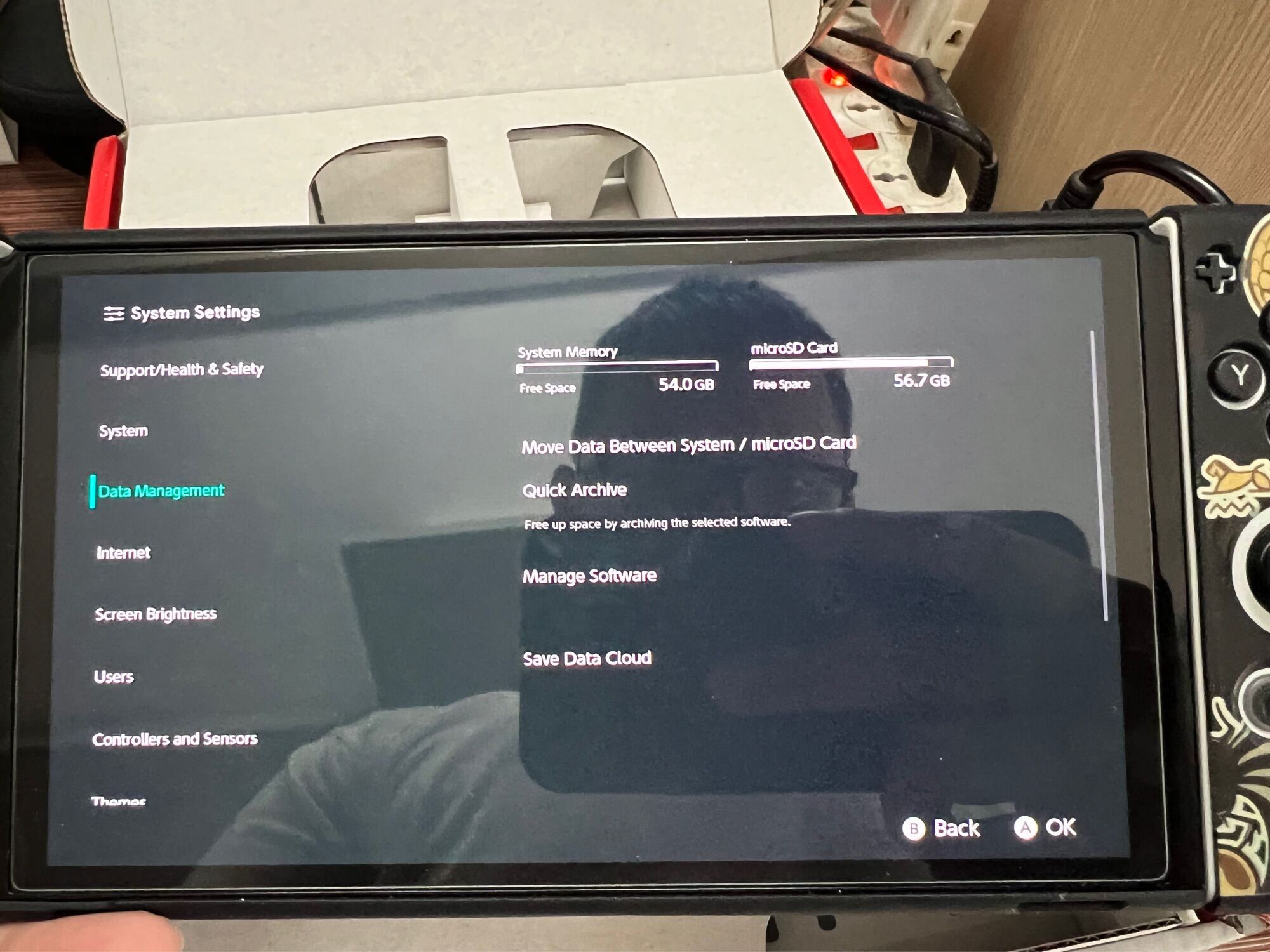 Máy chơi game Nintendo Switch Oled Hack Mod Chip