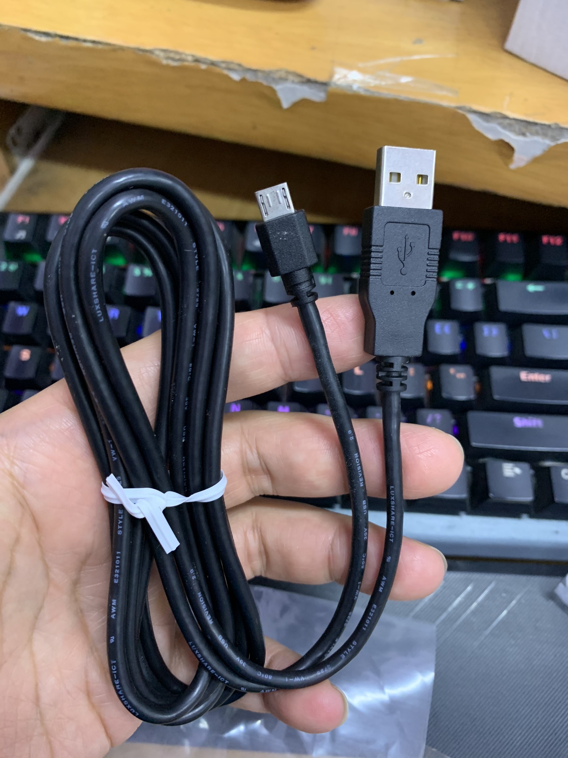 Cáp sạc tay PS4 1.5M 2M 3M