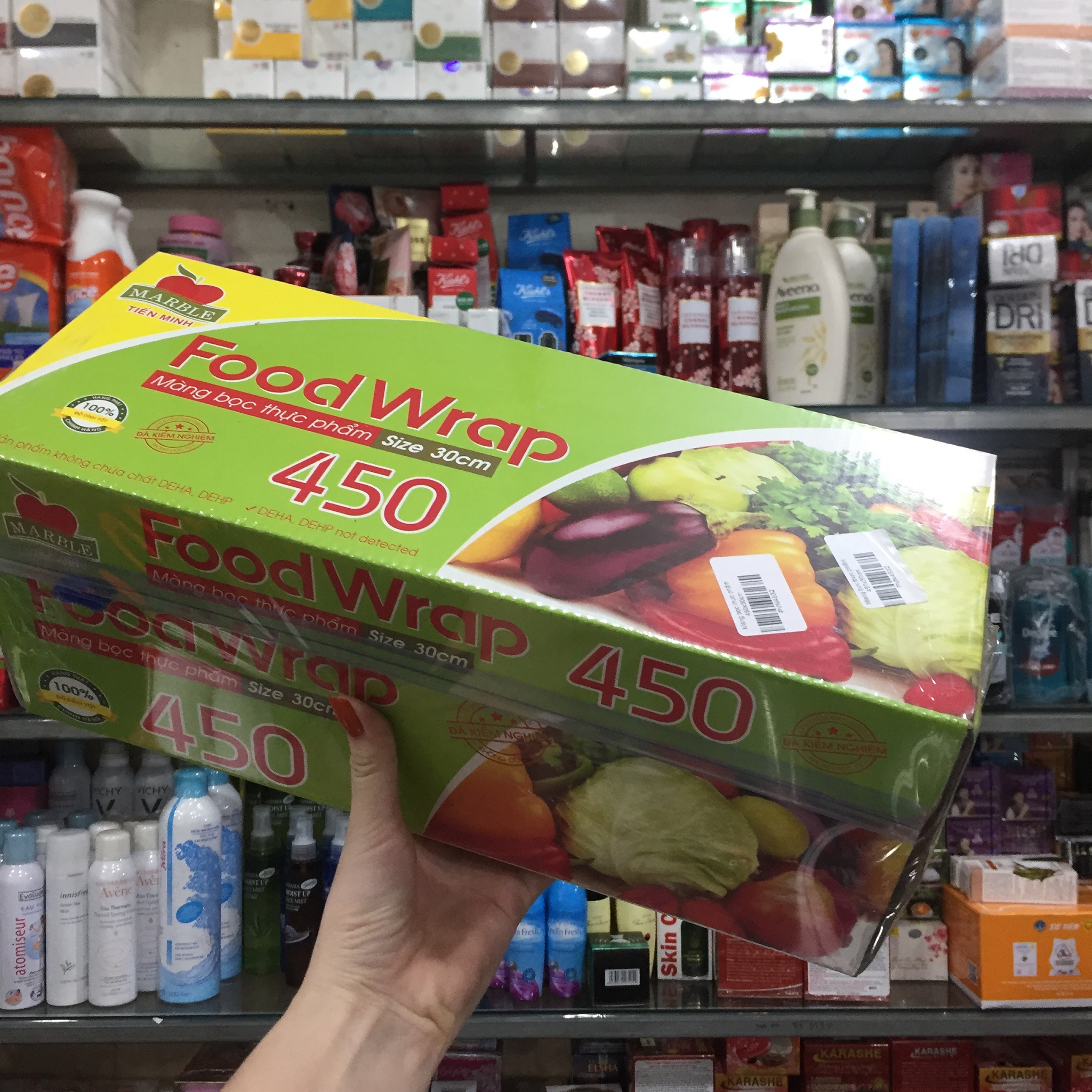 MÀNG BỌC THỰC PHẨM FOOD WRAP 30CM * 450