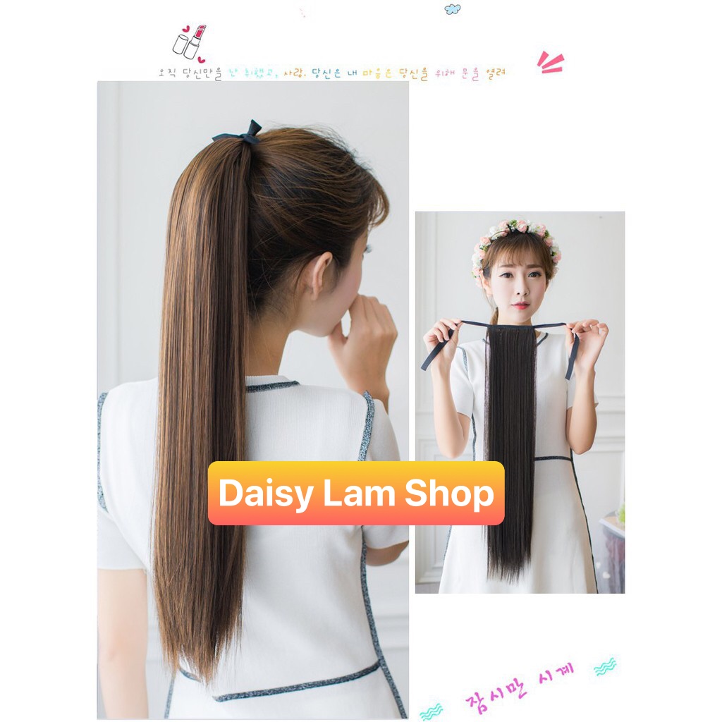 CỘT TÓC GIẢ CỘT THẲNG DÀI C004