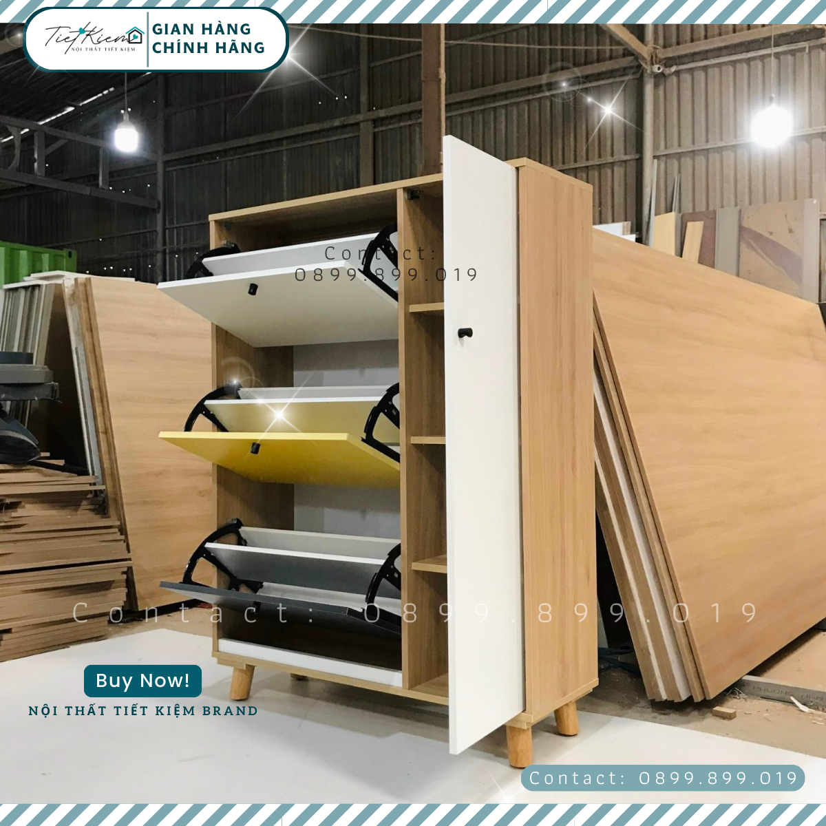 Tủ để giày thông minh siêu mỏng KG2199