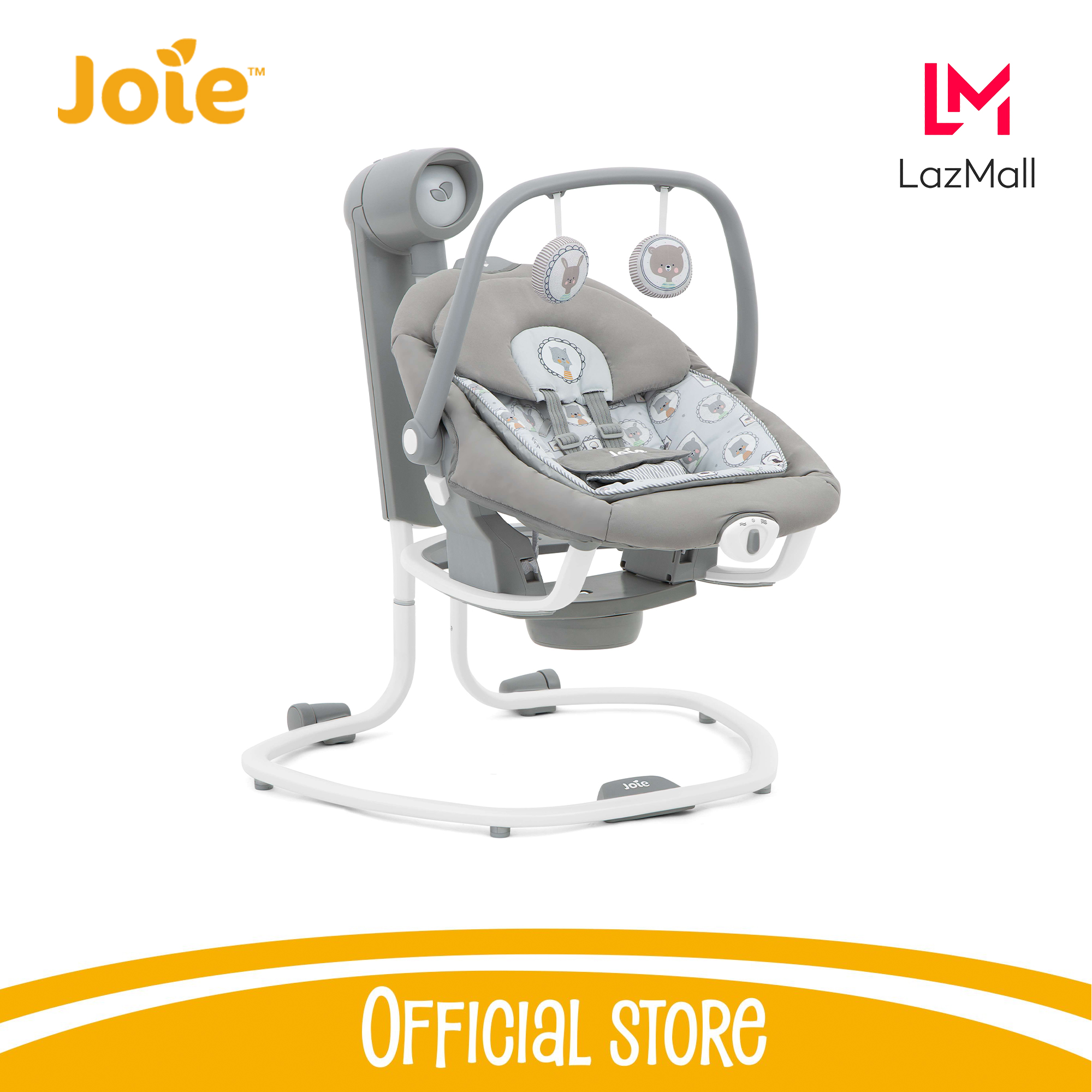 Nôi đưa trẻ em Joie Serina 2in1