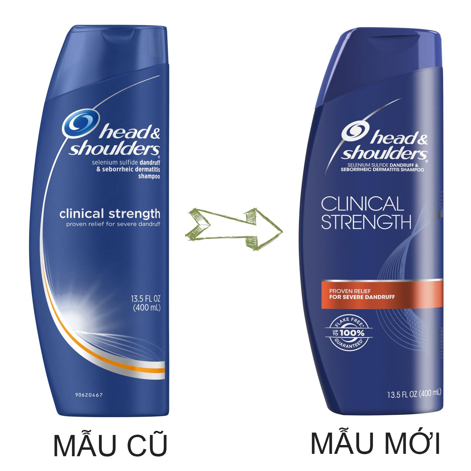 Dầu gội HEAD & SHOULDER Clinical Strength 400ml
