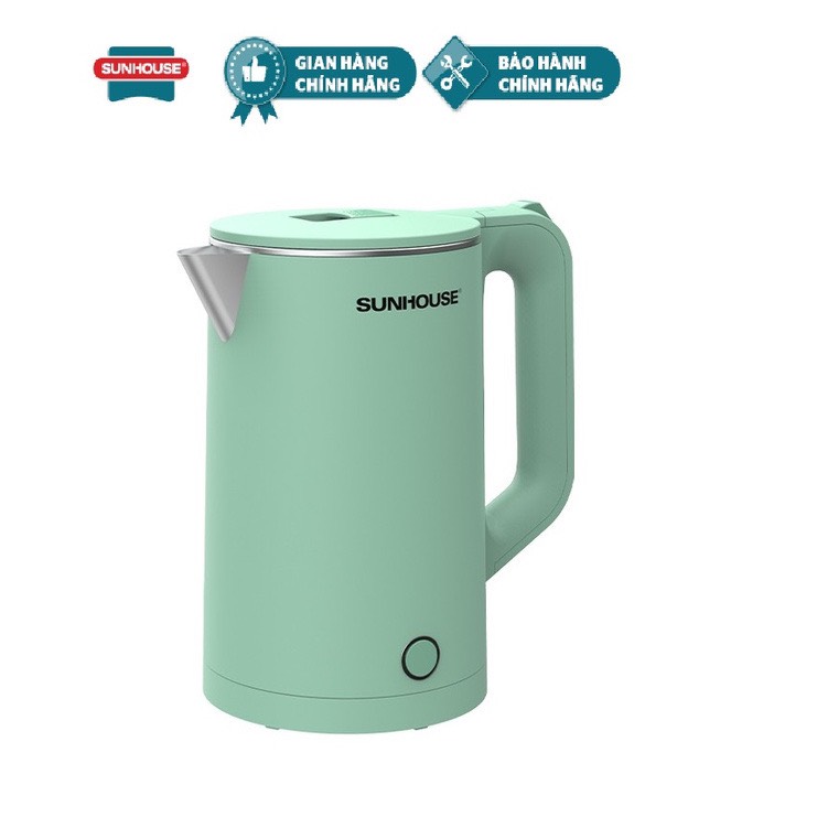 Ấm siêu tốc inox 2 lớp 1.7L SUNHOUSE SHD1350