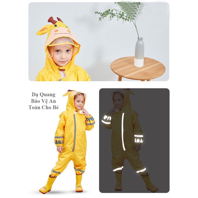 Áo Mưa Body Liền Quần Hàng Cao Cấp