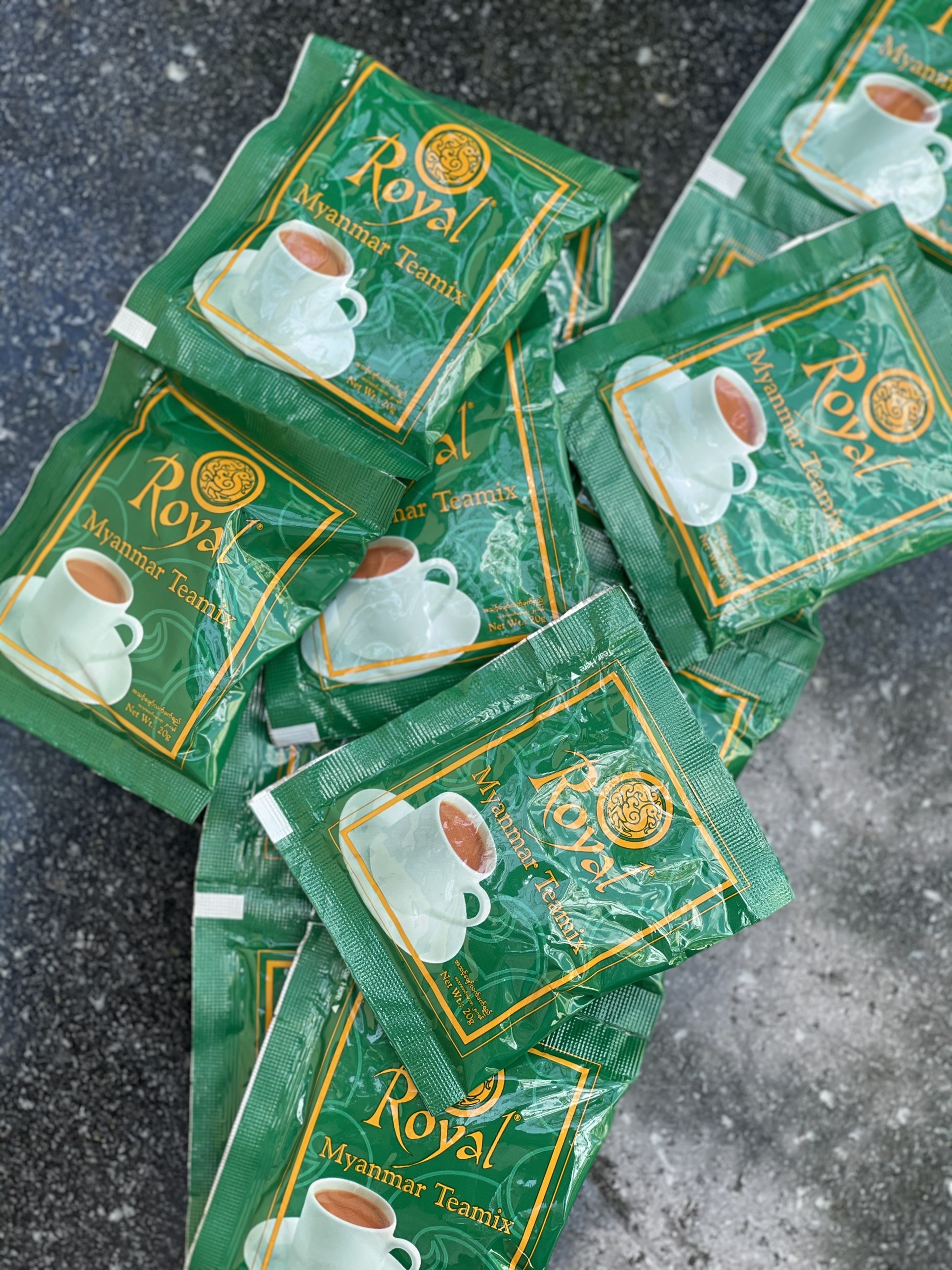 Trà sữa Royal Myanmar Teamix Gói Tự Pha 20 Gam