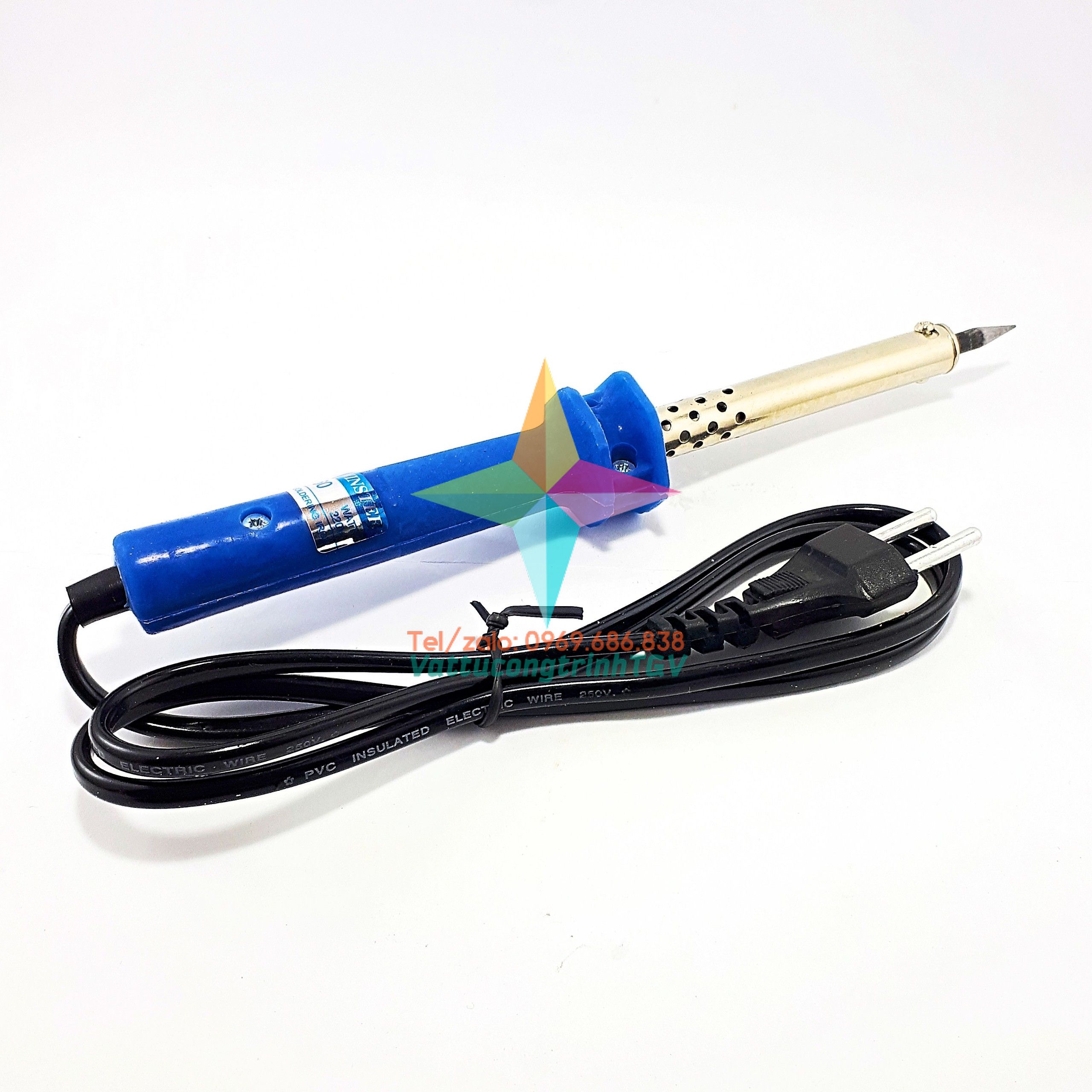 Mỏ hàn điện winster ws-60w tay xanh