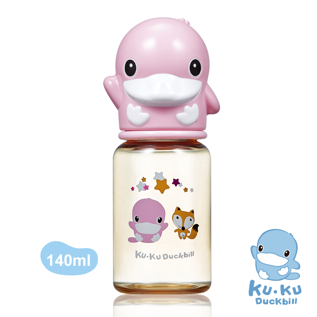 Bình sữa cổ thường cho bé bằng nhựa PPSU KUKU KU5859 - 140ml