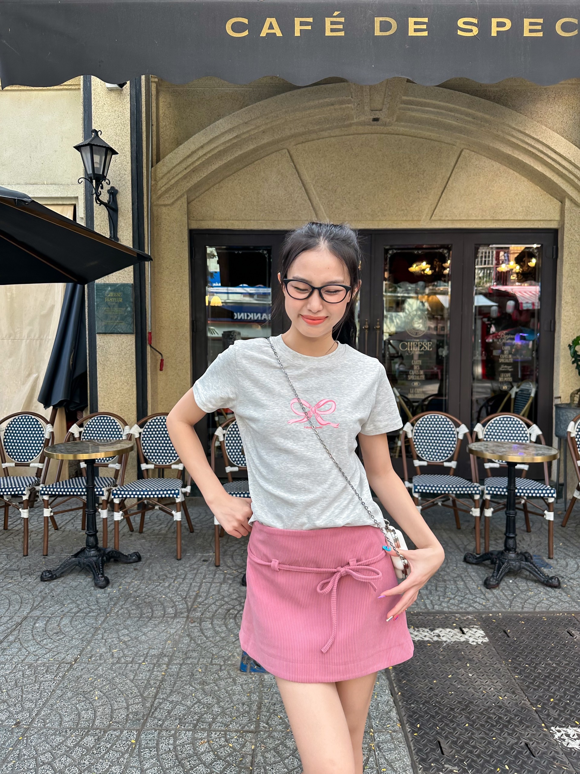 KIDO Áo thun tay ngắn cổ tròn KNOT TEE