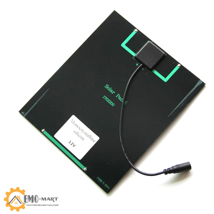 [FreeshipMAX] Tấm pin năng lượng mặt trời 12V 6W